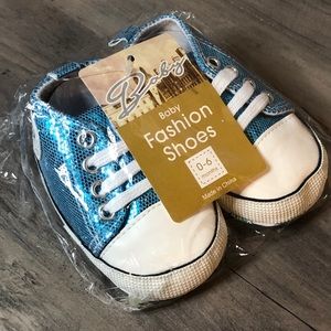 Canvas Baby Crib Shoes